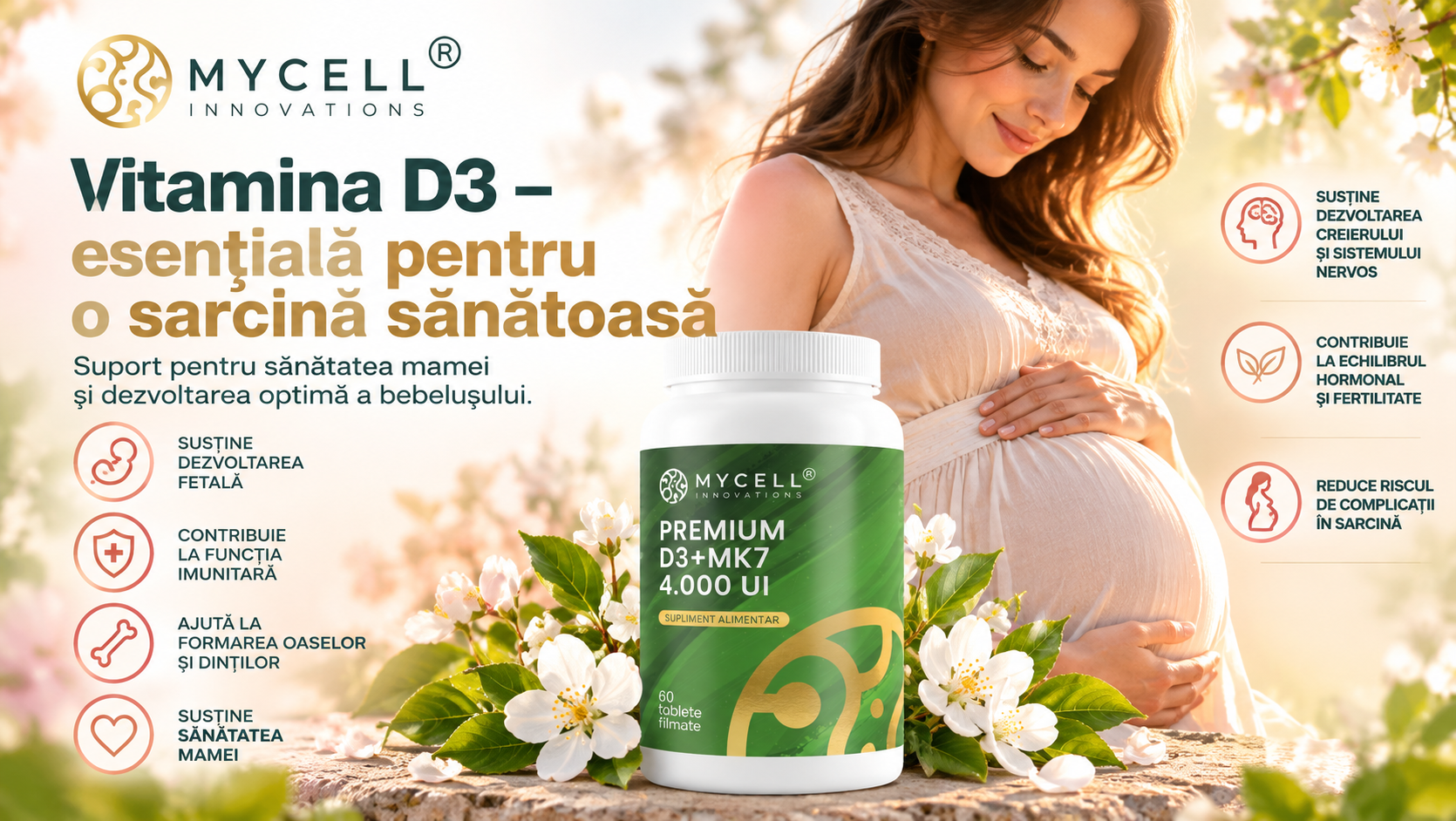 Sarcina sănătoasă începe cu nutriția corectă