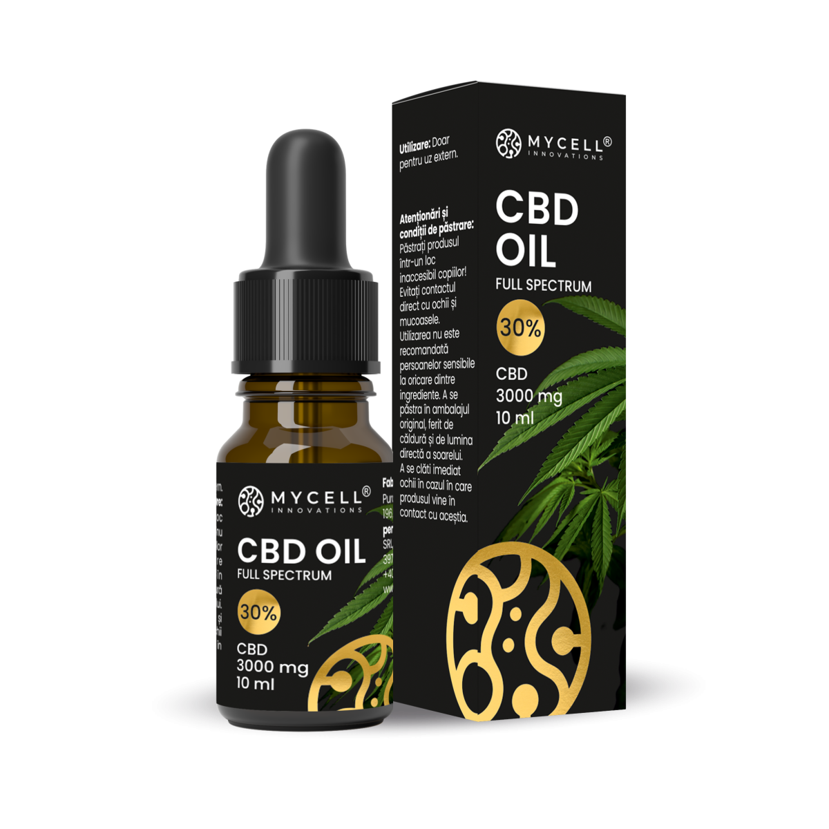 Ulei CBD 30% Full Spectrum